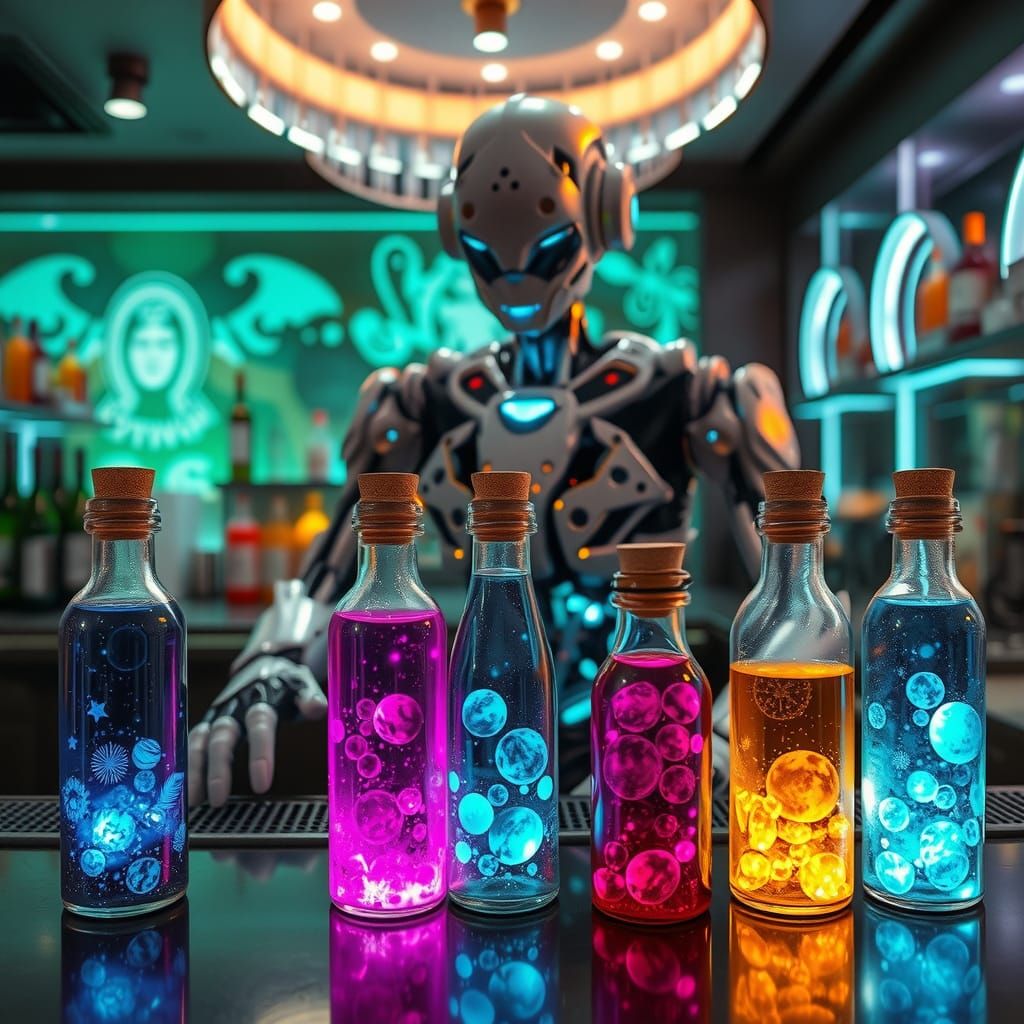 potions' nightcafé's open, ai