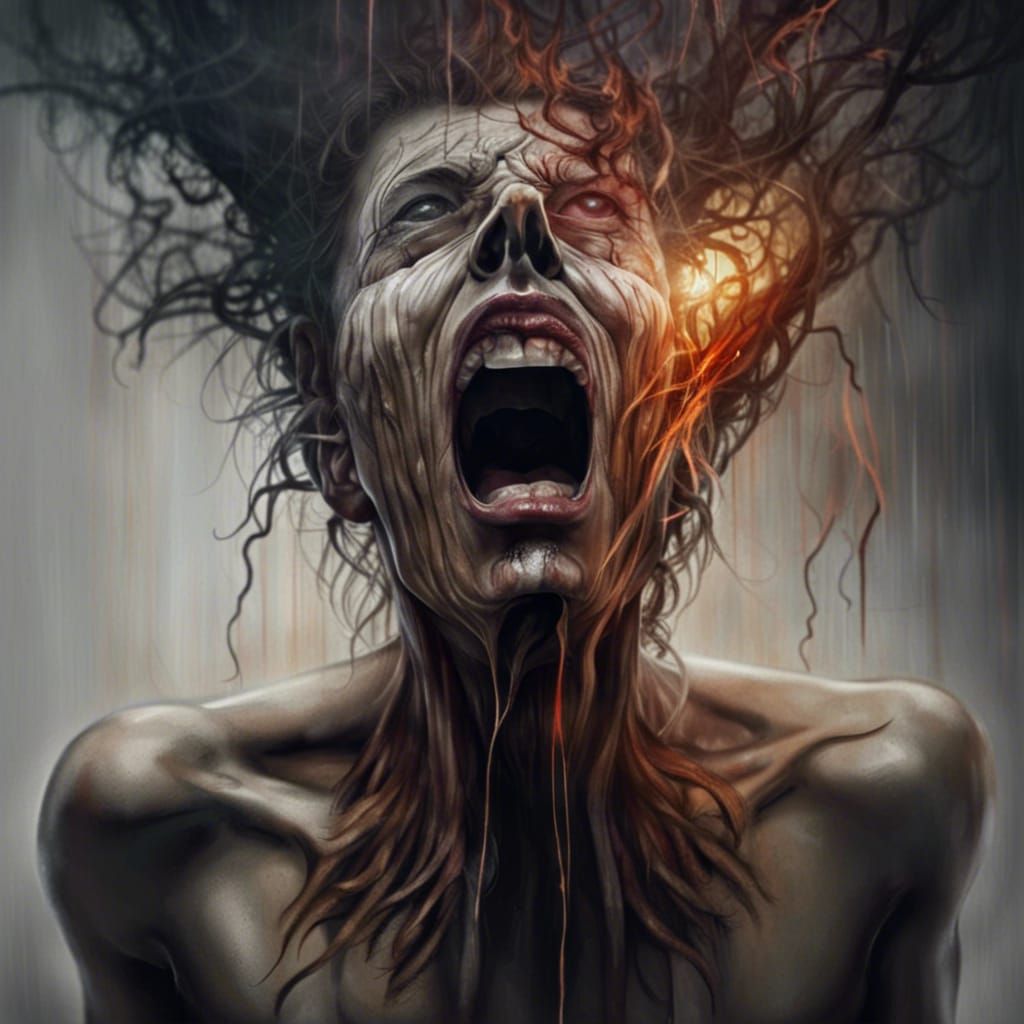 Emotional Hyperrealistic Composition Designed to Awaken Spir...