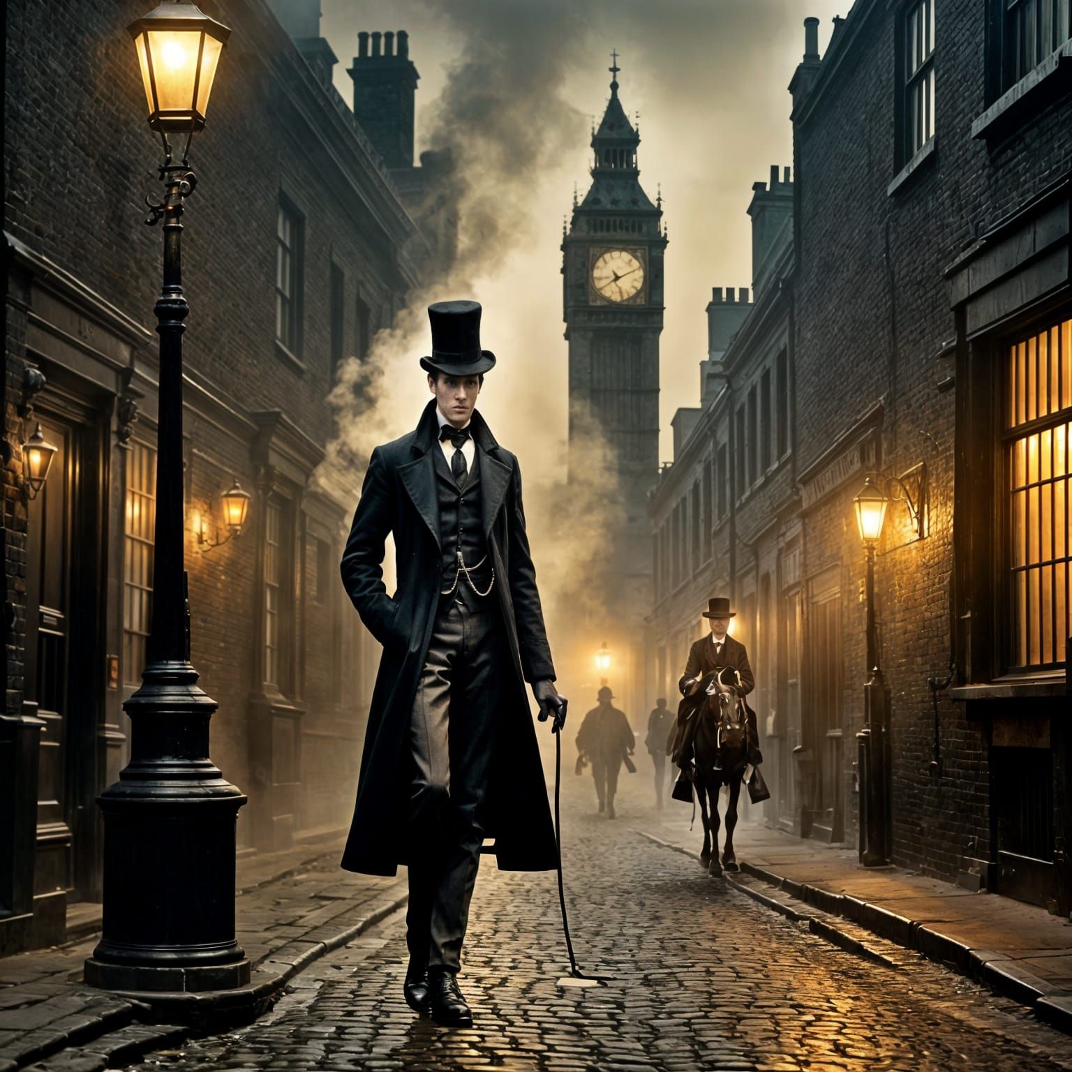 Victorian-Era Detective in a Classic Style