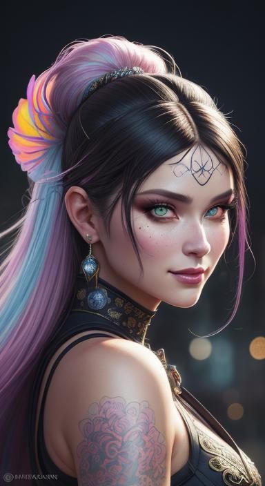 woman in baddie hypebeast fashion aesthetic...