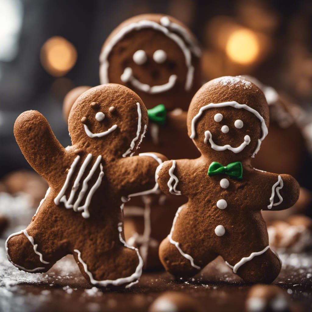 Hyperrealistic Gingerbread Men World Domination