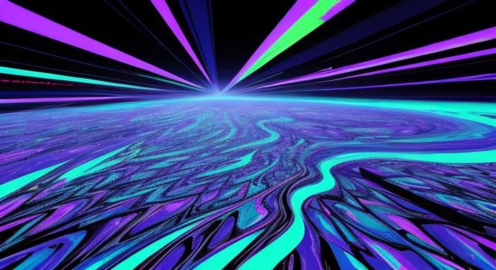 Abstract swirl patterns monochromatic mosaic clear morning s...