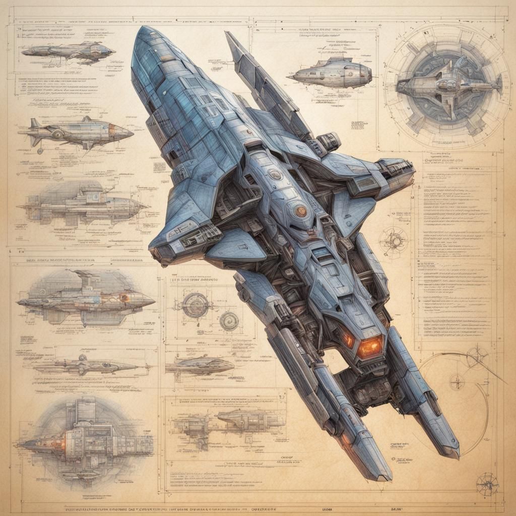 Andromeda Prometheus: Graphic Novel Technical Blueprint
