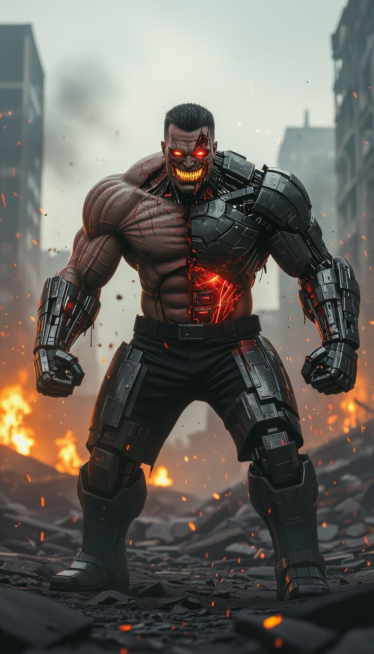 Bryan Fury's Cybernetic Transformation in Post-Apocalyptic C...