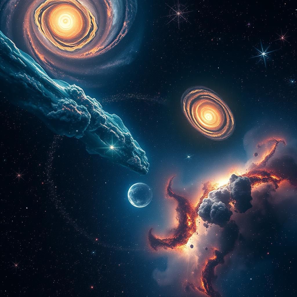 Spectacular Cosmos Unveiling in Dazzling Display