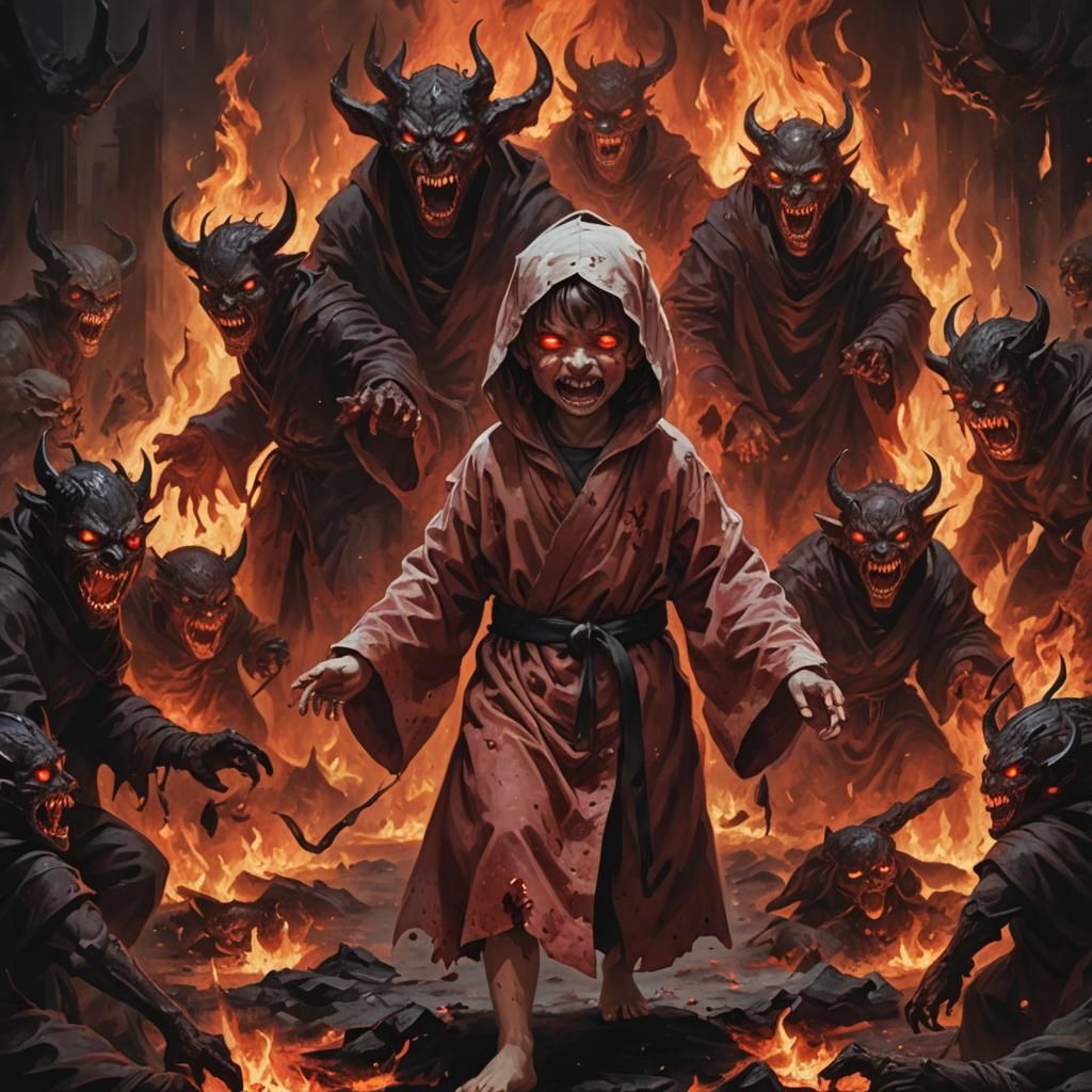 Unexpected demon in hell (B)