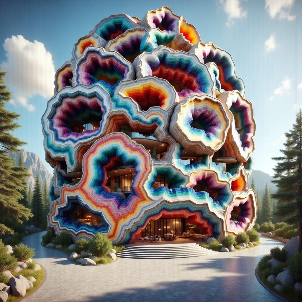 <lora:Geode-house:1.0> D850 architecture BY HENRI MATISSE