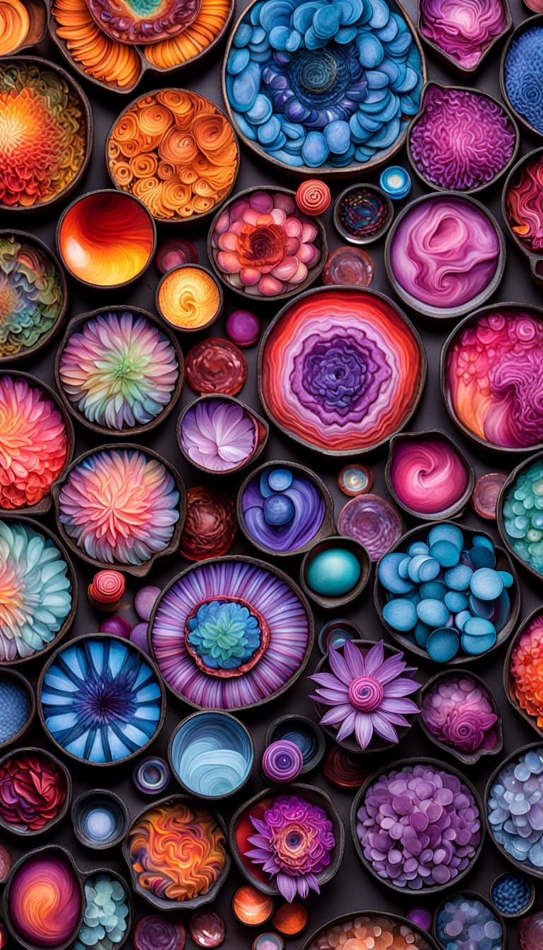 Psychedelic Dreamscape of Imagination and Creativity