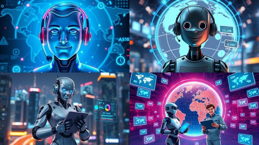 Iconic Symbol of Global Support and Customer Service