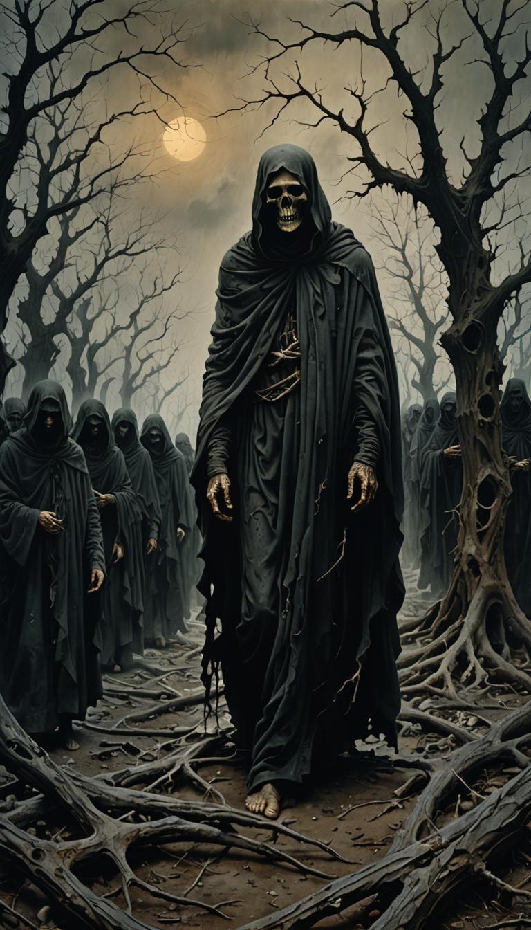 Death in Tattered Robes: Dark Surrealism