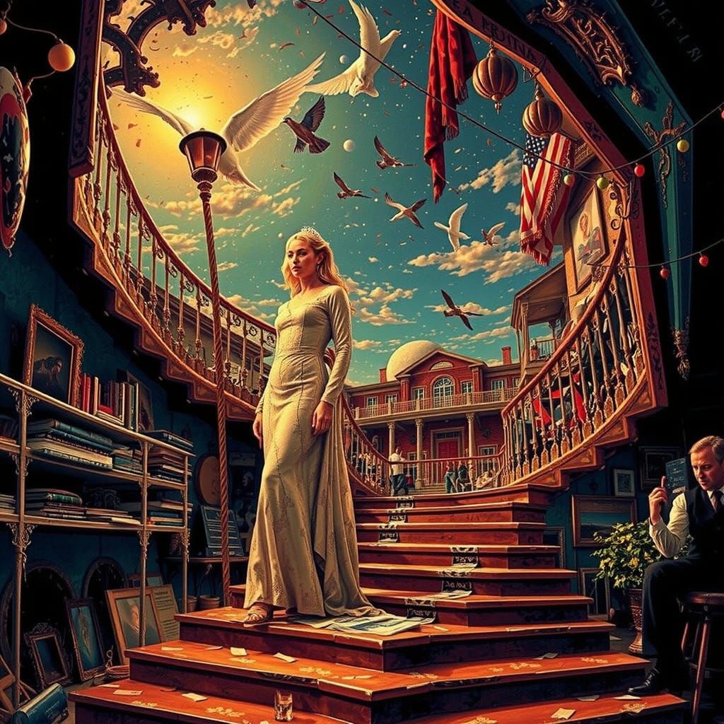 Abstract AI Art: Beauty and Perfection