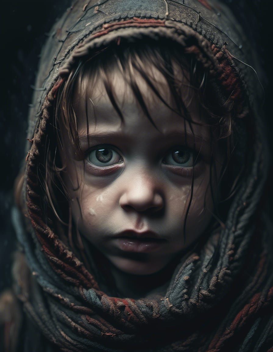 Emotive Portrait in Lee Jeffries Style