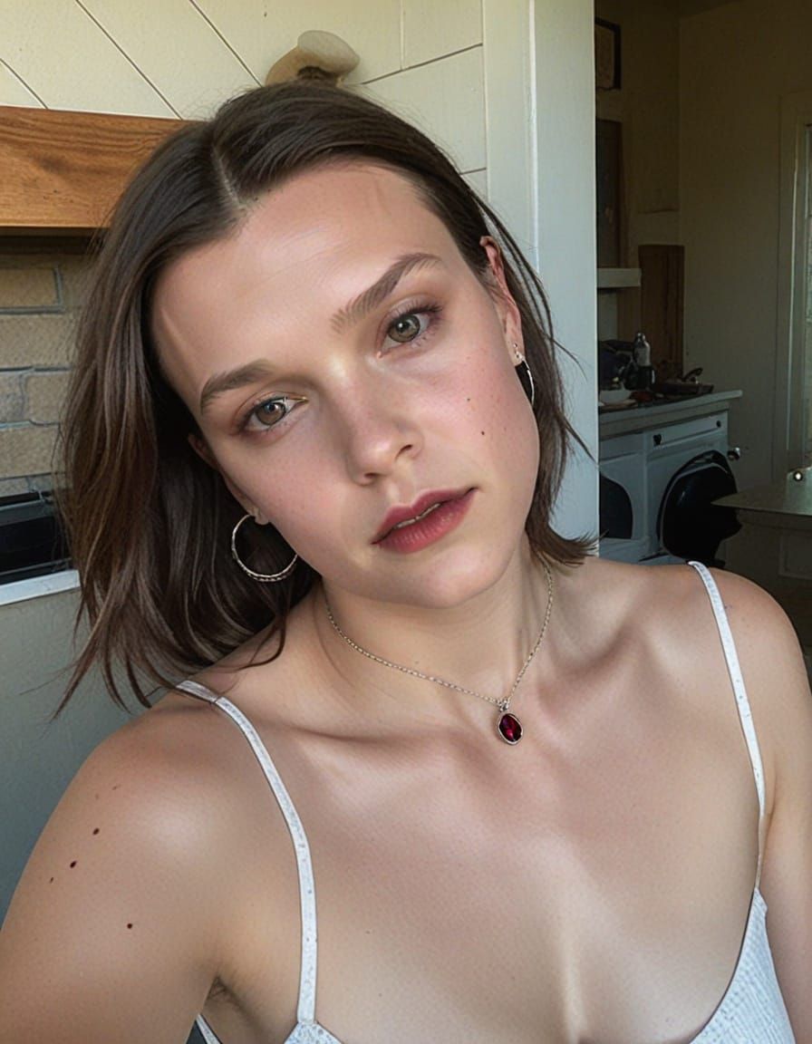 Raven Superheroine with Red Gemstone in Dark Fantasy Art