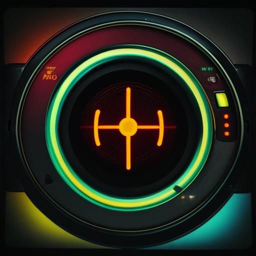 Retro TV Broadcasting Children's Show in VHS Style