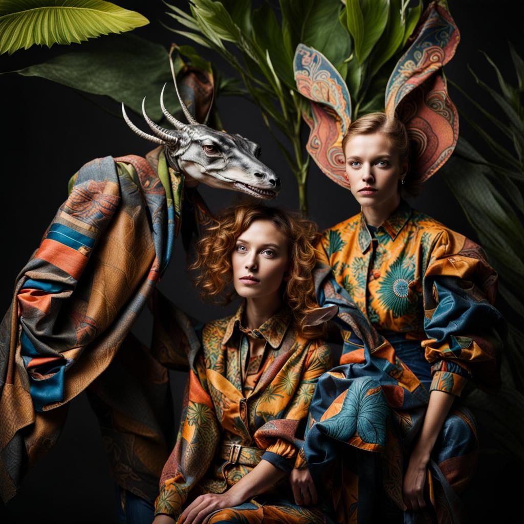 Surreal Alien Restaurant Celebration: Professional Photograp...