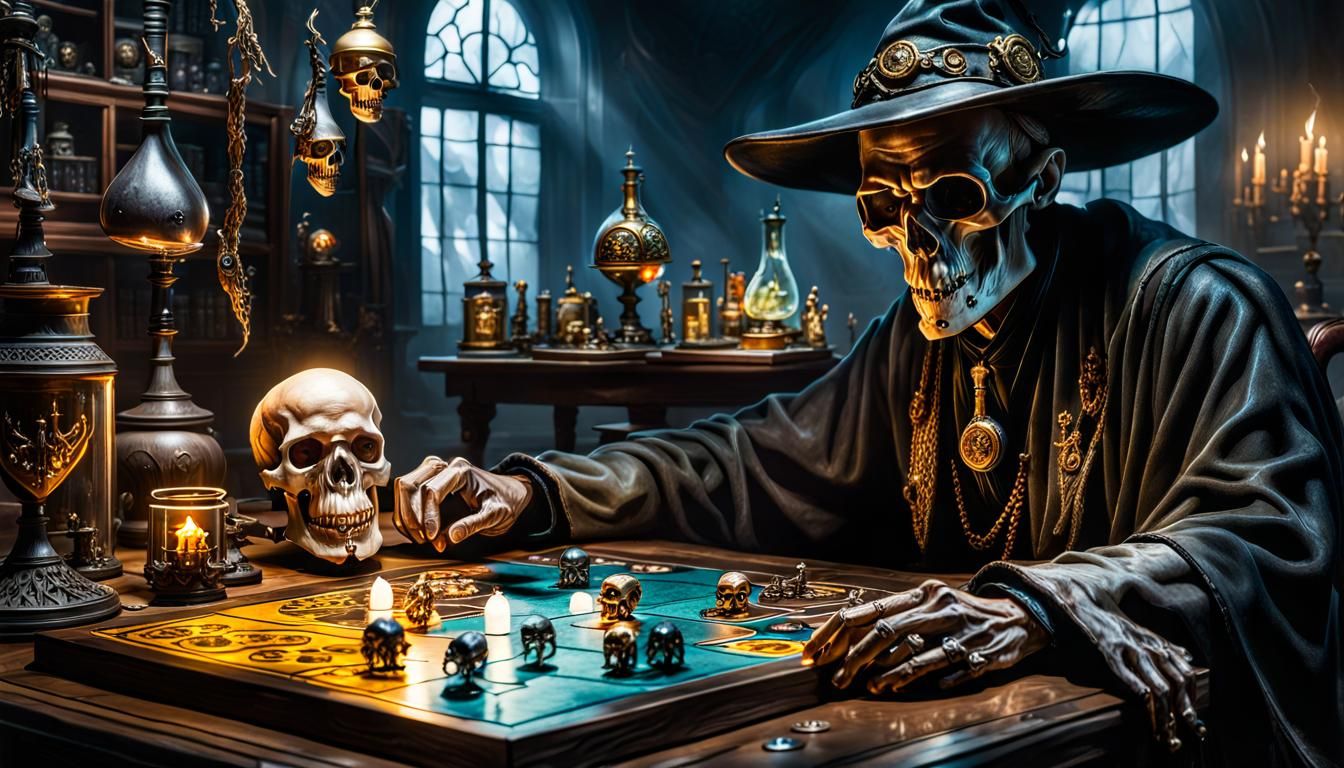 Harry Dresden Plays Risk: Surreal Wizard Laboratory