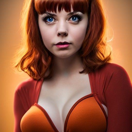 Velma Dinkley Portrait in Artgerm Style