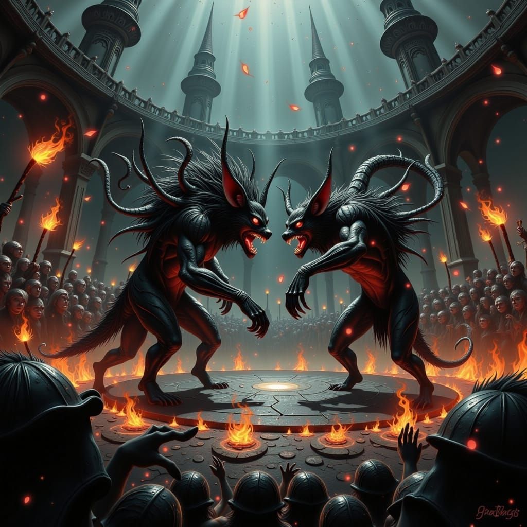 Dark Gothic Arena Blood Sport