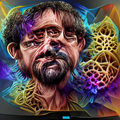 AI Image of Terrence McKenna