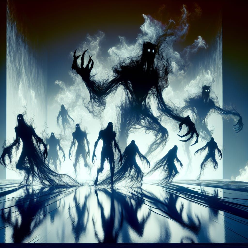 Darkness Embodied in Shadow Beings