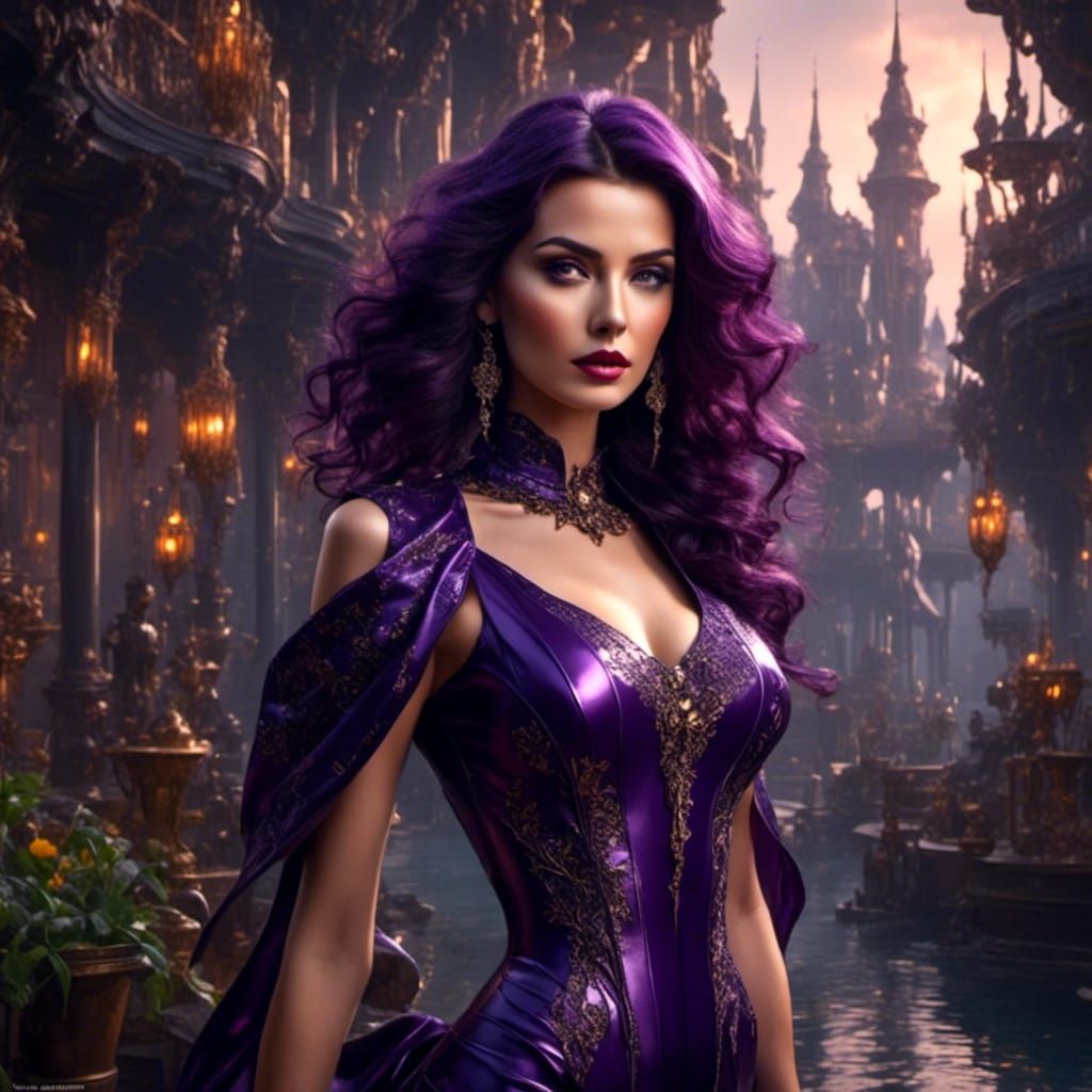 <lora:The shine of latex:1.0> Beautiful woman with shoulder-...