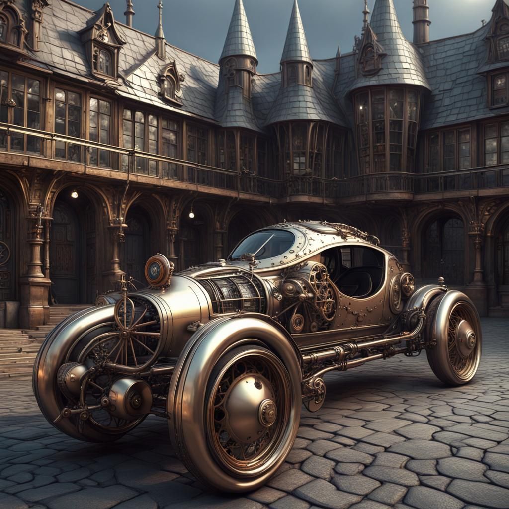 gothic classic racing car
