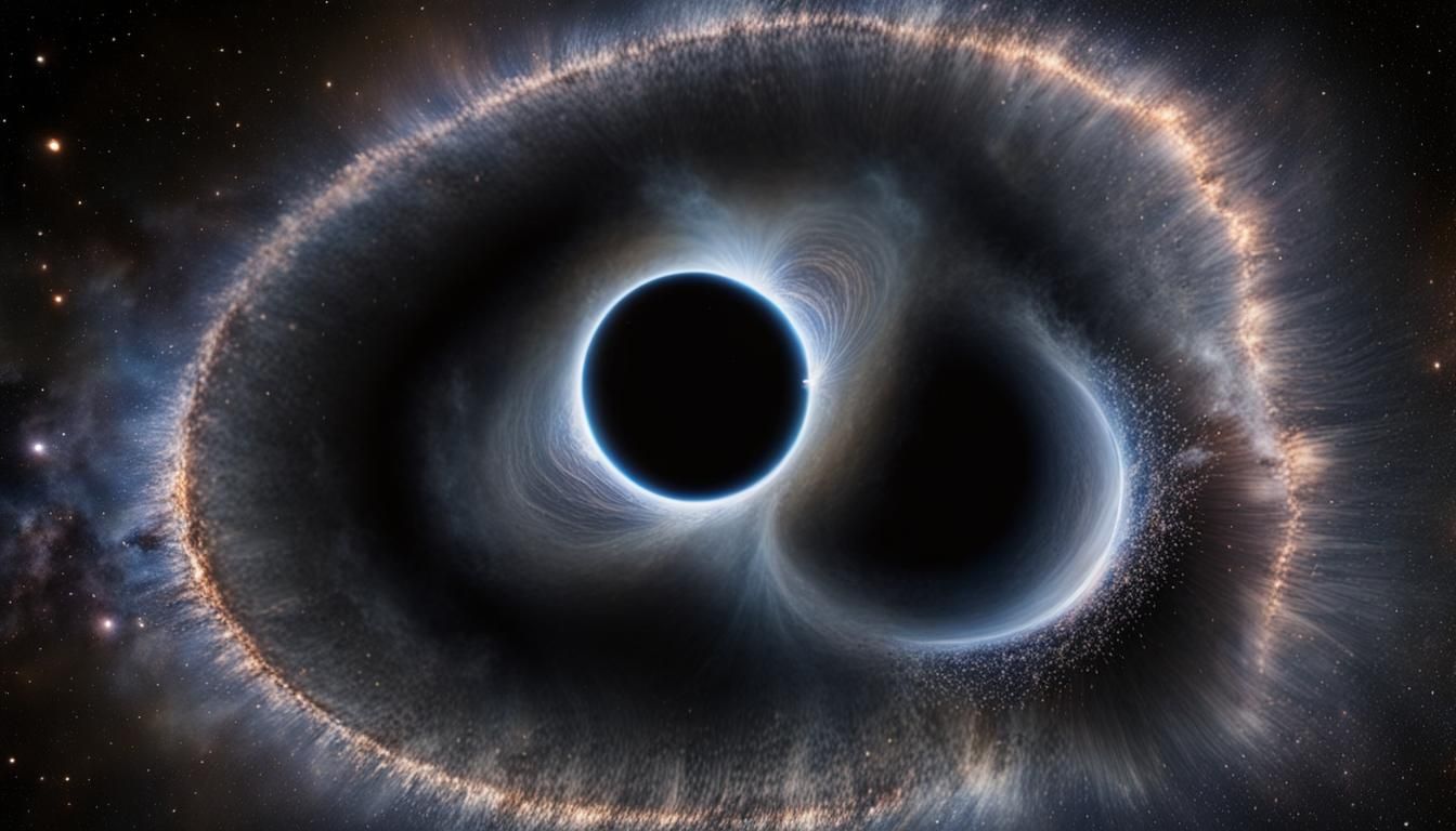 Cosmic Black Hole: A Hyperrealistic Quantum Physics Portrait
