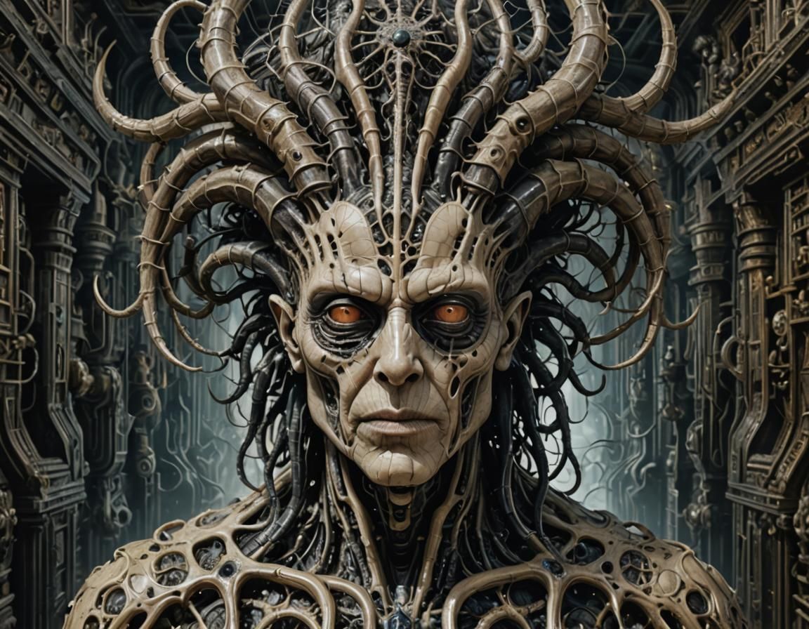 Sci-Fi Art Brut: Square Head in 3ds Max