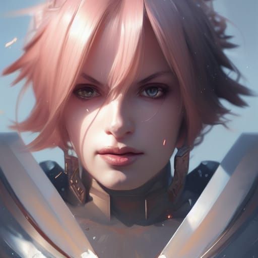 Astolfo Portrait in Artgerm and WLOP Style