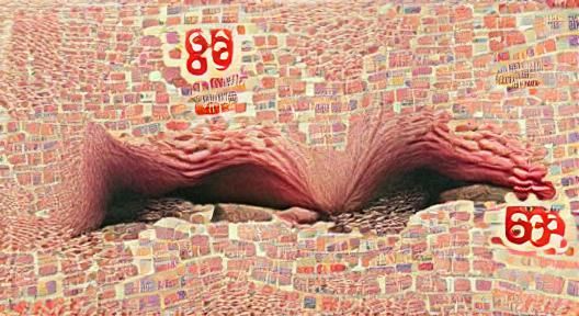 Abstract AI Image Generated From Empty Prompt