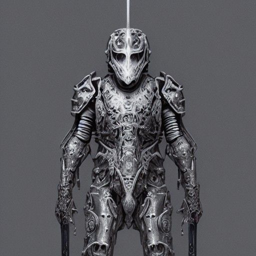 Ghostly Armor: Dramatic Digital Matte Painting