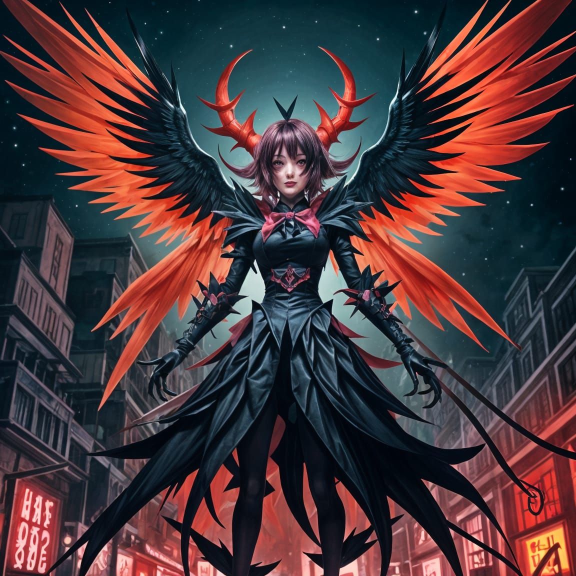 Anime Wings of Hazbin Hotel
