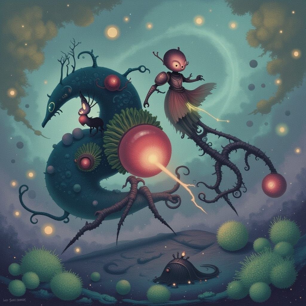 Hollow Knight Character in Game-Inspired Scene