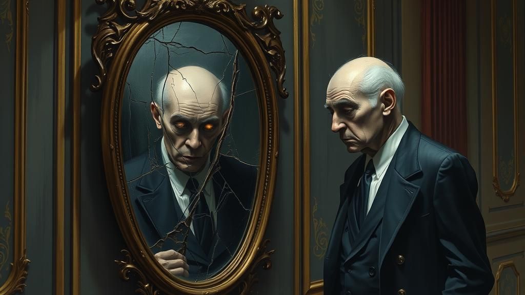 Eldritch Reflection in a Dimly Lit Chamber