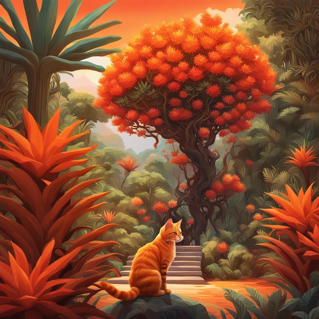 Orange.