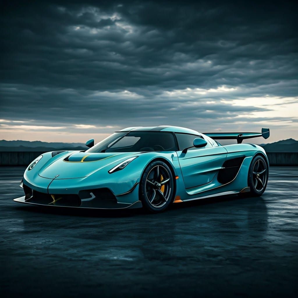 Koenigsegg Jesko: Hyperrealistic HDR Car Photography