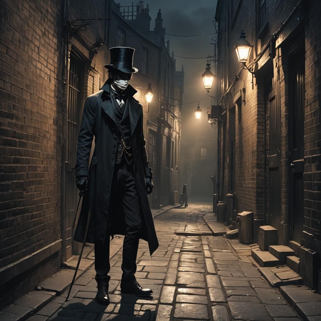 Dark Gothic Duel in Victorian London