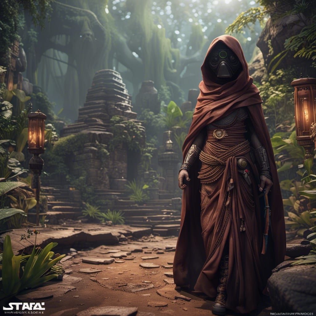 Javanese Gambyong Dancer in Detailed Digital Painting