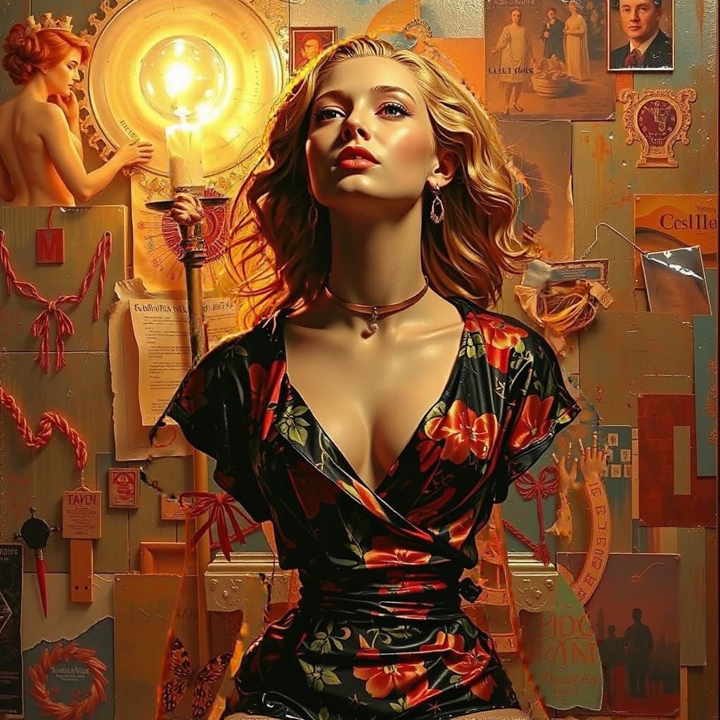 Hyperrealistic Sculpture of Reflected Light and Form