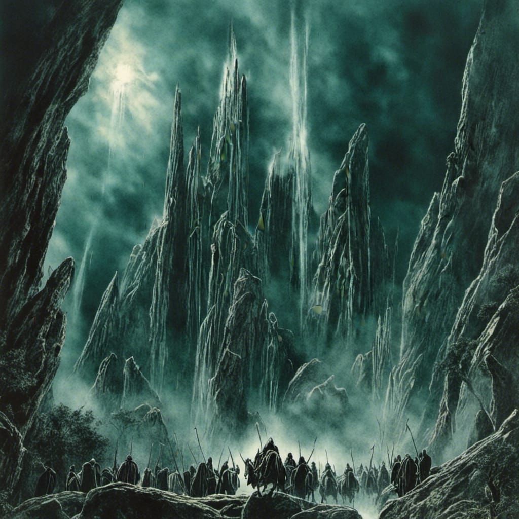 Witch-Kings army marching from Minas Morgul (V1)