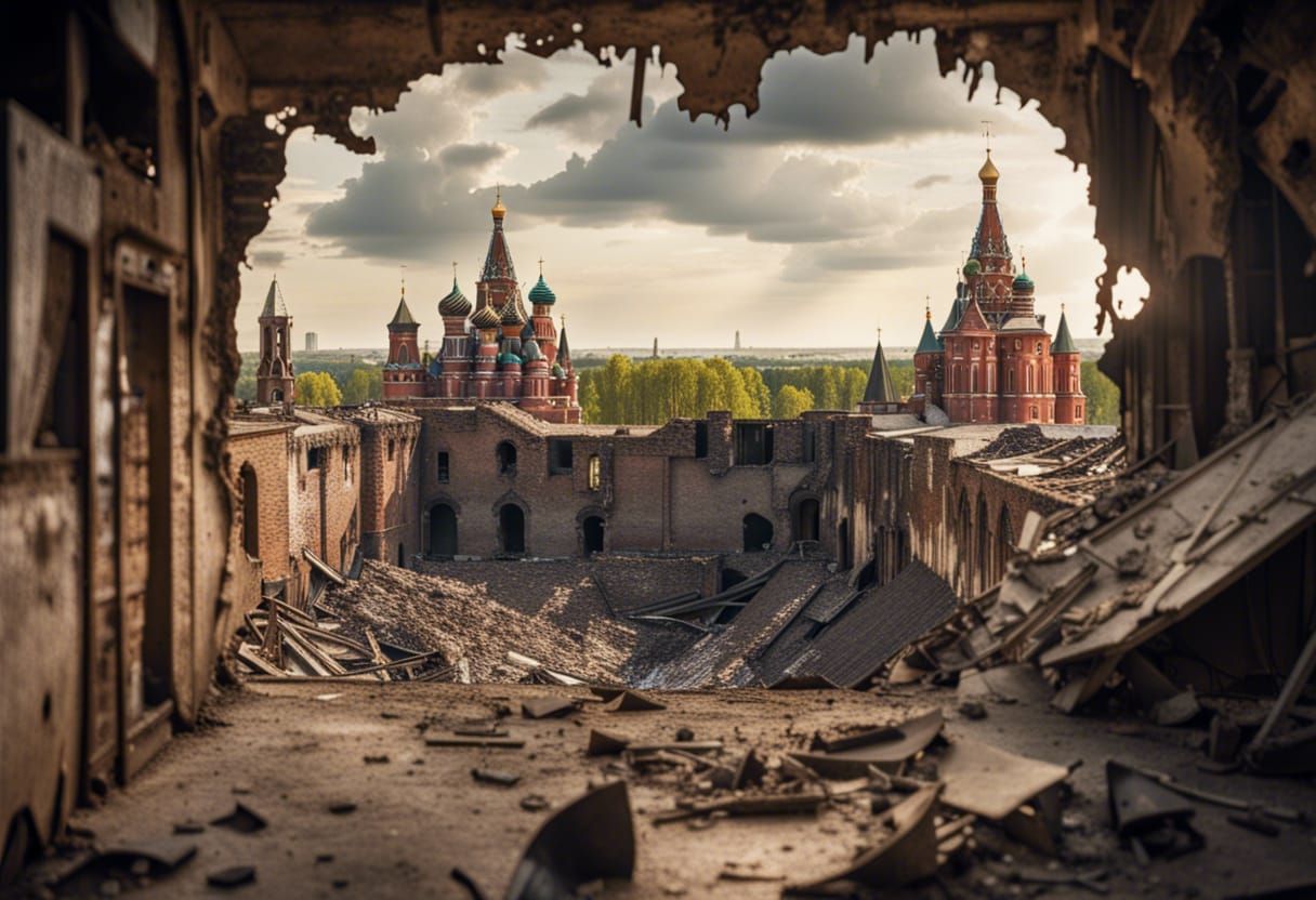 Post-Apocalyptic Kremlin Tourism Advertisement