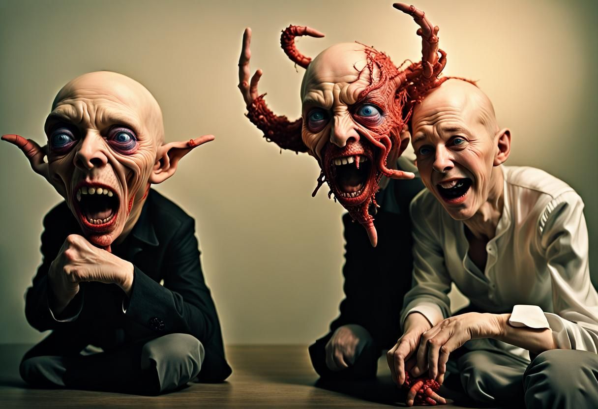 Surreal Stop-Motion Nightmare: Hyperdetailed Dreamscape