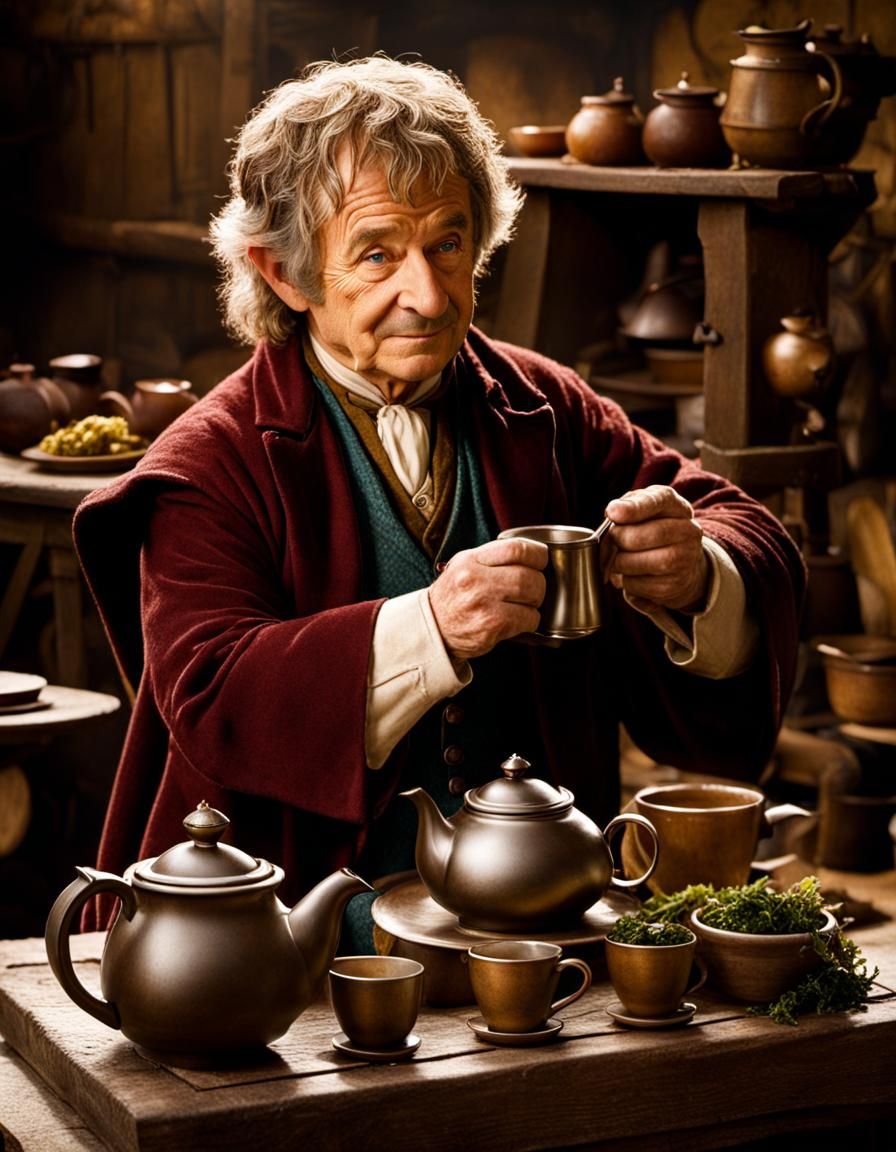 Bilbo Baggins Brews a Cup of Tea