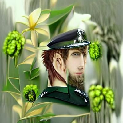 A serene man