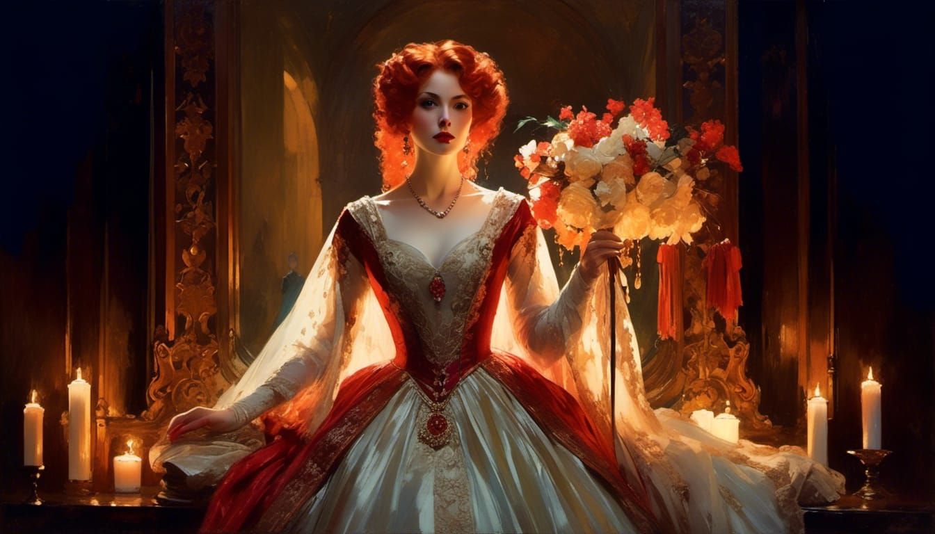 Bride of Dracula, Elena, in Figurative Style