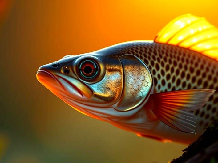 Fish Portrait in Morning Light