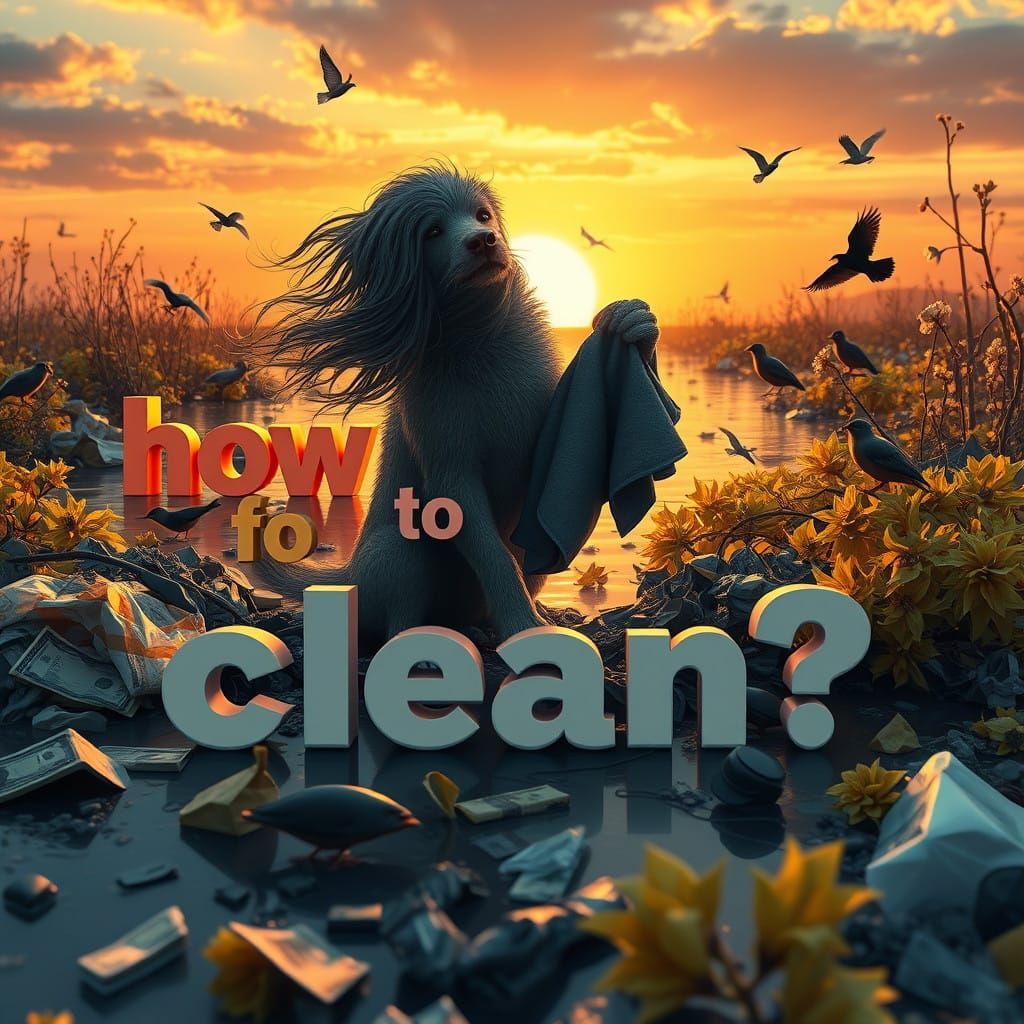 Renewal in Midst of Chaos: A 3D-Rendered Wonderland