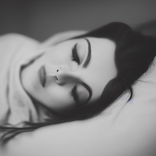 Sleeping Fairy Tale Princess Portrait