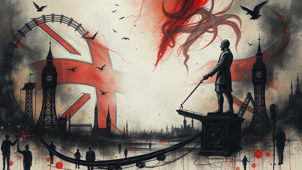 Dystopian Dreamscape: Surreal Political Truth and Lies