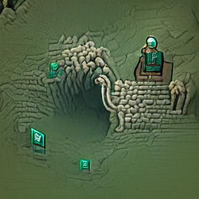 Mysterious Glowing Caves of Qud